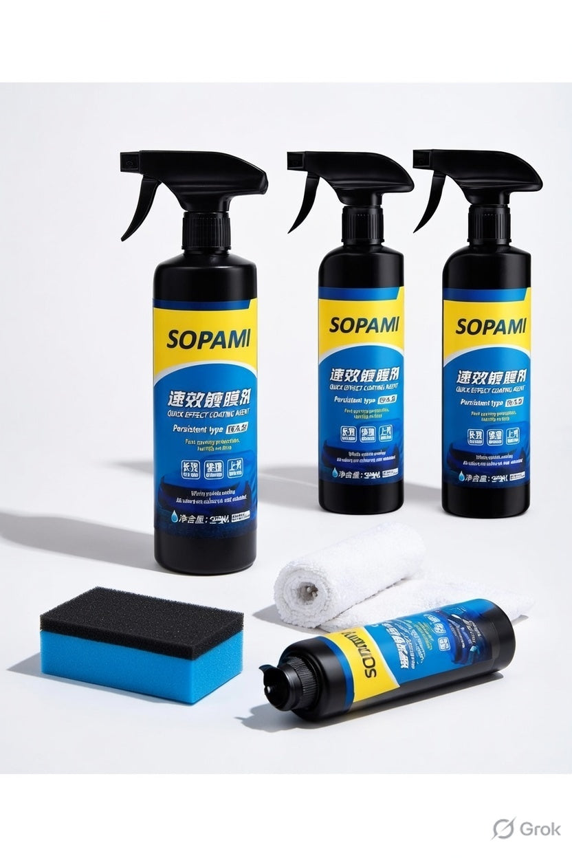 Sopami Car Coating Spray (50ml) – Pack of 2