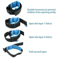 Anti Lost Wrist Link With Lock And Key For Baby Safety, Best Safety Harness/Band For Kids