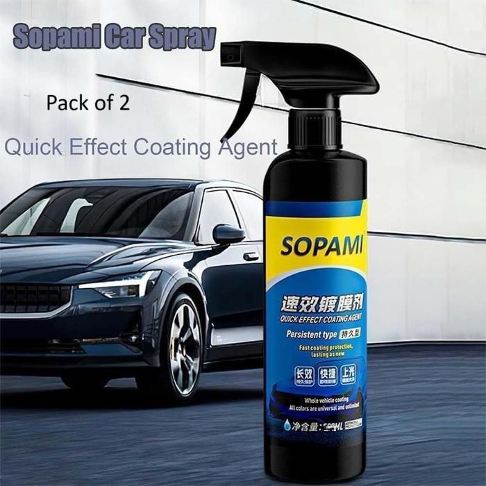 Sopami Car Coating Spray (50ml) – Pack of 2