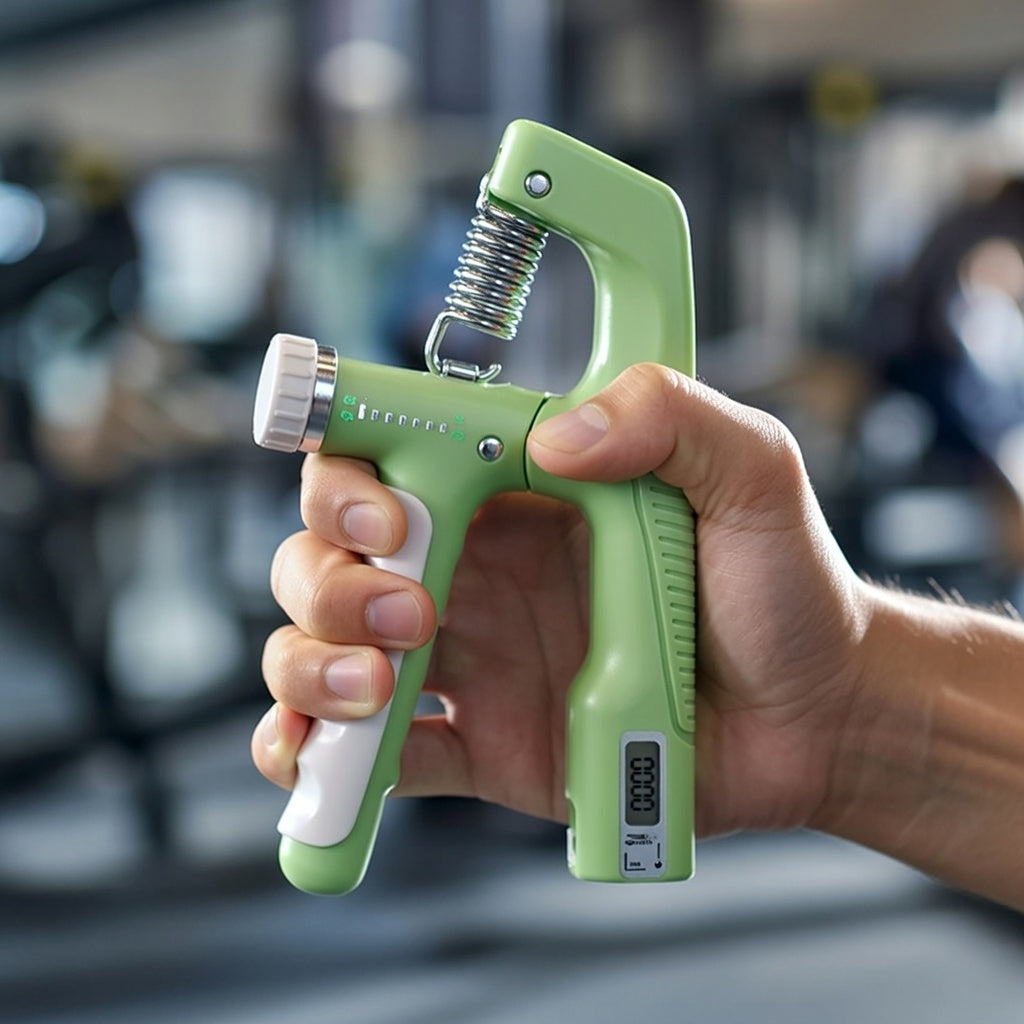 Hand Grip Strengthener with Counter