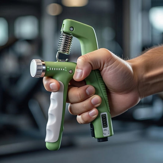 Hand Grip Strengthener with Counter
